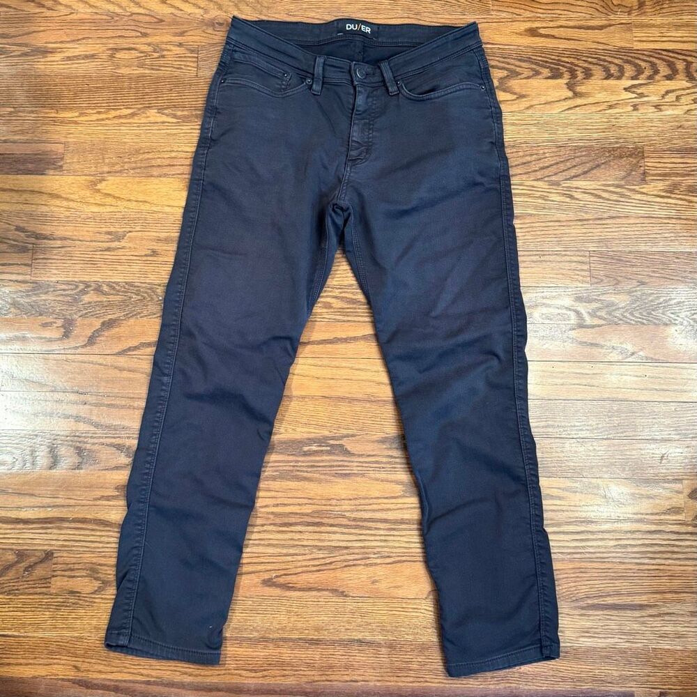 DU/ER N2X Slim Fit Brown Jeans. Size 32.
